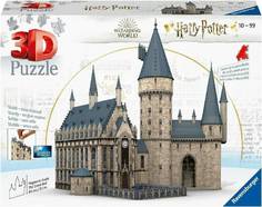 Ravensburger. Пазл карт. 3D 540 "Гарри Поттер Замок Хогвартс Большой Зал" арт.11259