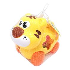 Каталка-сортер Тигр на веревочке, 1 шт, в ассортименте Наша Игрушка