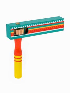 Mapacha трещотка круговая 76432 зеленый/красный