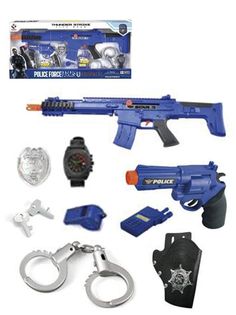 Игровой набор Полиция, в комплекте: предметов 10шт., коробка Наша Игрушка