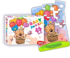 Пазлы Baby Puzzle Мишка и воздушные шары ДРОФА