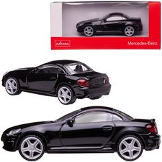 Машина металлическая 1:43 scale Mercedes SLK 55 AMG, цвет черный Rastar