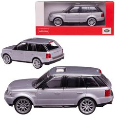 Машина металлическая 1:43 scale Range Rover Sport, цвет серебрянный Rastar