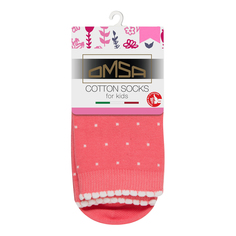 Носки для девочки Omsa Rosa хлопок розовые р 19-22
