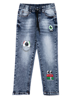 Джинсы детские PlayToday 12312144, цвет тёмно-синий, размер 98