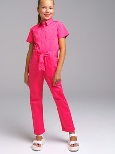 Комбинезон детский PlayToday 12321079, цвет фуксия, размер 152