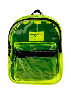 Рюкзак PlayToday 12321347, цвет светло-зеленый, размер 31*25*12 см
