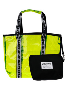 Сумка PlayToday 12321346, цвет светло-зеленый, размер 30*28*12 см