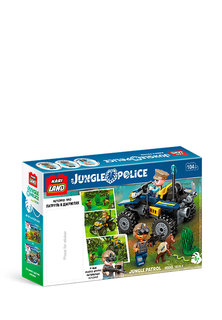Конструктор Kari Land Jungle POLICE Патруль джунглей KC1919-1