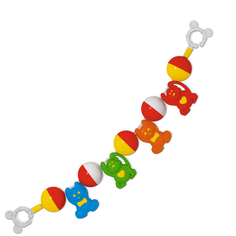 Игрушка погремушка подвеска на коляску / кроватку, растяжка в кроватку / 50 см, Stellar... Стеллар