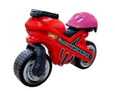 Каталка-мотоцикл Полесье MOTO MX со шлемом 46765