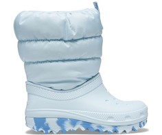 Ботинки детские Crocs голубой размер 22-23 (доставка из-за рубежа)