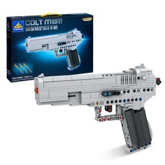 Конструктор техно COLT M1911, 385 деталей No Brand