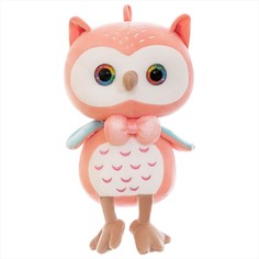 Мягкая игрушка Сова Совушка розовая, 35 см 21326/35-Р No Brand