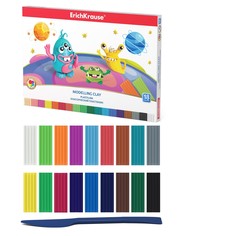 ErichKrause Пластилин 18цв 324г ErichKrause Cosmic Monsters