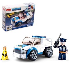 Sluban Конструктор Полиция «Патруль», 90 деталей