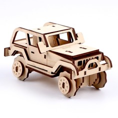 Конструктор из дерева «Джип» Woody Puzzles