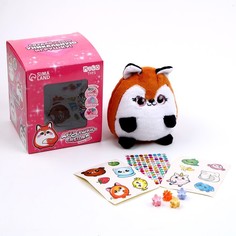 Milo toys Мягкая игрушка «Друзьяшки-сияшки» лисичка Milotoys