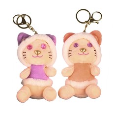 Мягкая игрушка «Котик», 13 см, цвета МИКС No Brand