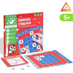 Магнитная игра-головоломка «Зимнее судоку» Лас Играс