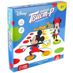 Disney Подвижная игра «Твист-р Дисней» напольная с фантами, 6+