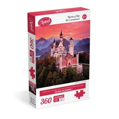 Origami Пазл «Замок на закате», 360 элементов
