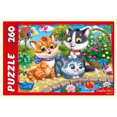 Рыжий кот Пазл «Забавные котики № 4», 260 элементов