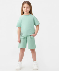 Шорты детские Button Blue 123BBGB54014800 зеленый, 146