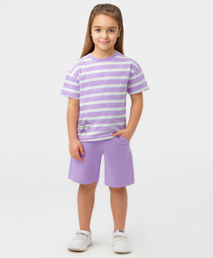 Шорты детские Button Blue 123BBGB54013100 фиолетовый, 122