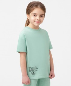 Футболка детская Button Blue 123BBGB12014800 зеленый, 140