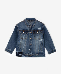 Куртка джинсовая детская Gulliver 12304BMC4002 синий, 116