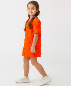 Платье детское Button Blue 123BBGMC25056100 оранжевый, 122