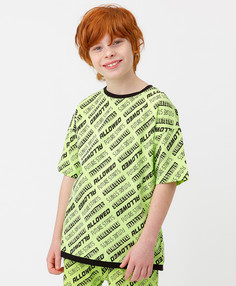 Футболка детская Button Blue 123BBBJC12194813 салатовый, 164