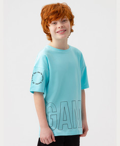 Футболка детская Button Blue 123BBBJC12211800 голубой, 140