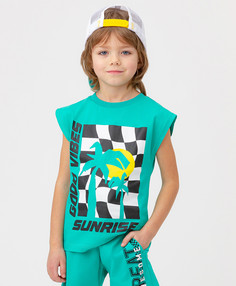 Майка детская Button Blue 123BBBMC10014800 зеленый, 110