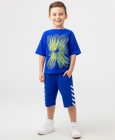 Шорты детские Button Blue 123BBBA60011000 синий, 122