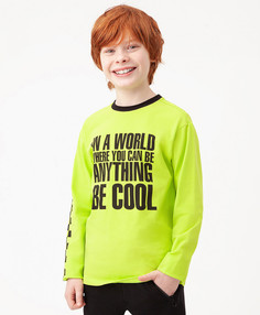 Лонгслив детский Button Blue 123BBBJC12125500 салатовый, 146