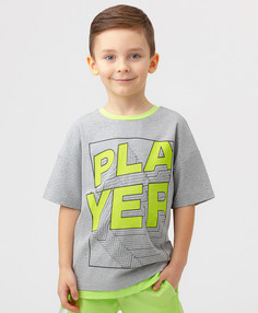 Футболка детская Button Blue 123BBBA12080100 серый, 110