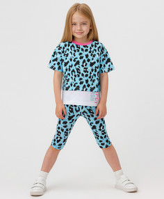 Футболка детская Button Blue 123BBGA12080013 голубой, 140