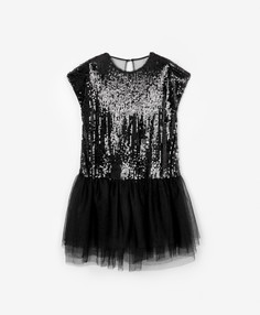 Платье детское Gulliver 123GPGJC5001 черный, 158