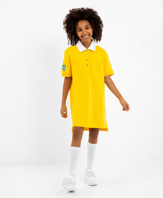 Платье детское Gulliver 12308GJC5006 желтый, 146