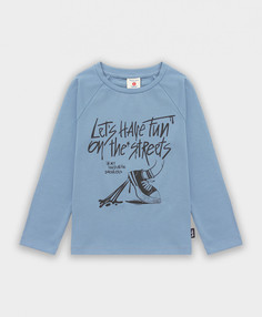 Лонгслив детский Button Blue 123BBBMC12091800 голубой, 98