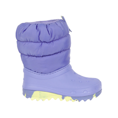 Сноубутсы детские Crocs Classic Neo Puff Boot T Digital Violet размер 24