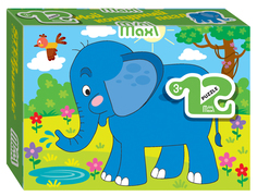 Мозаика Step Puzzle "puzzle" 12 "Слоник" (Mini-maxi)