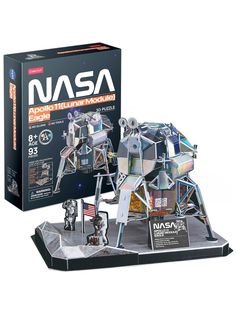 3D Puzzle NASA: Apollo 11 Lunar Module Eagle (93 детали) Cubic Fun