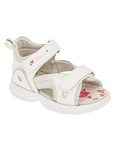 Туфли Kenka для девочек, открытые, размер 26, JHI_2333-1_white, 1 пара