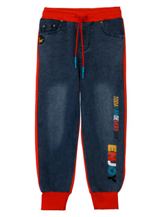 Брюки детские PlayToday Kids 12312362, красный, синий, 98