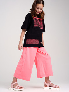 Брюки детские PlayToday Tween 12321063, коралловый, 158