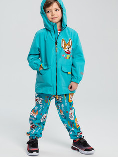 Ветровка детская PlayToday Kids 12312054, голубой, 116