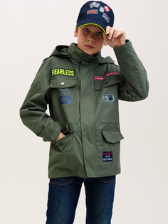 Ветровка детская PlayToday Tween 12311243, хаки, 146